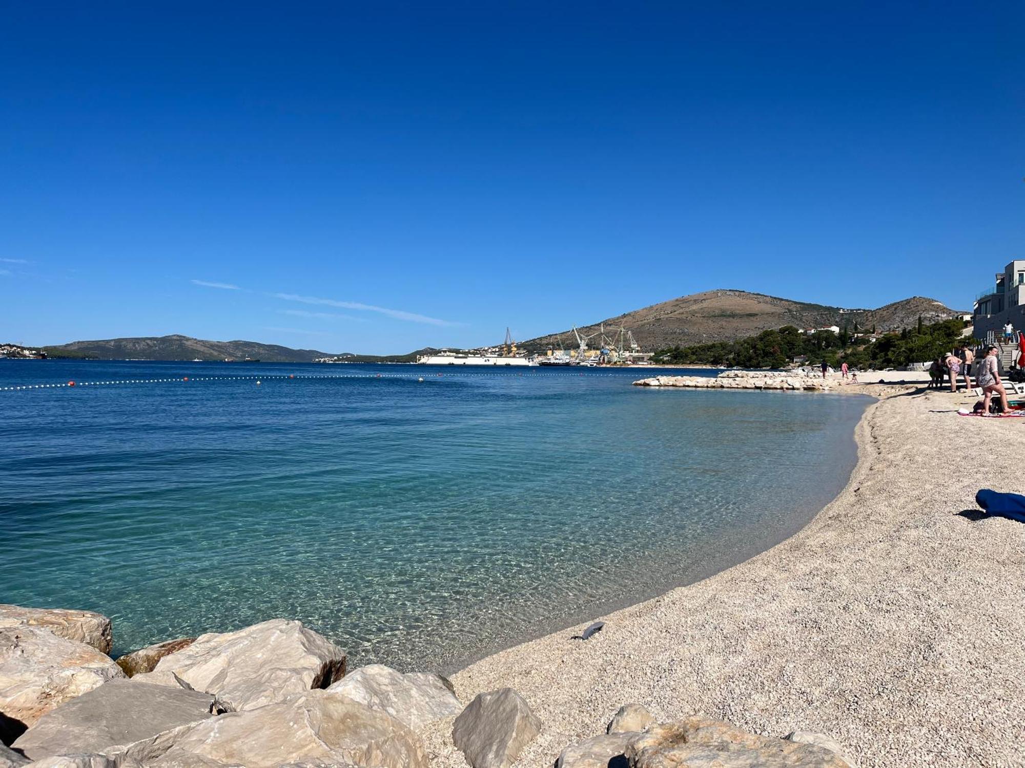 Apartments Villa Mirella 20 M From The Sea - Free Parking Trogir Exteriér fotografie